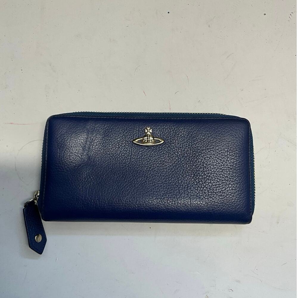 Vivienne Westwood long Vegan leather wallet